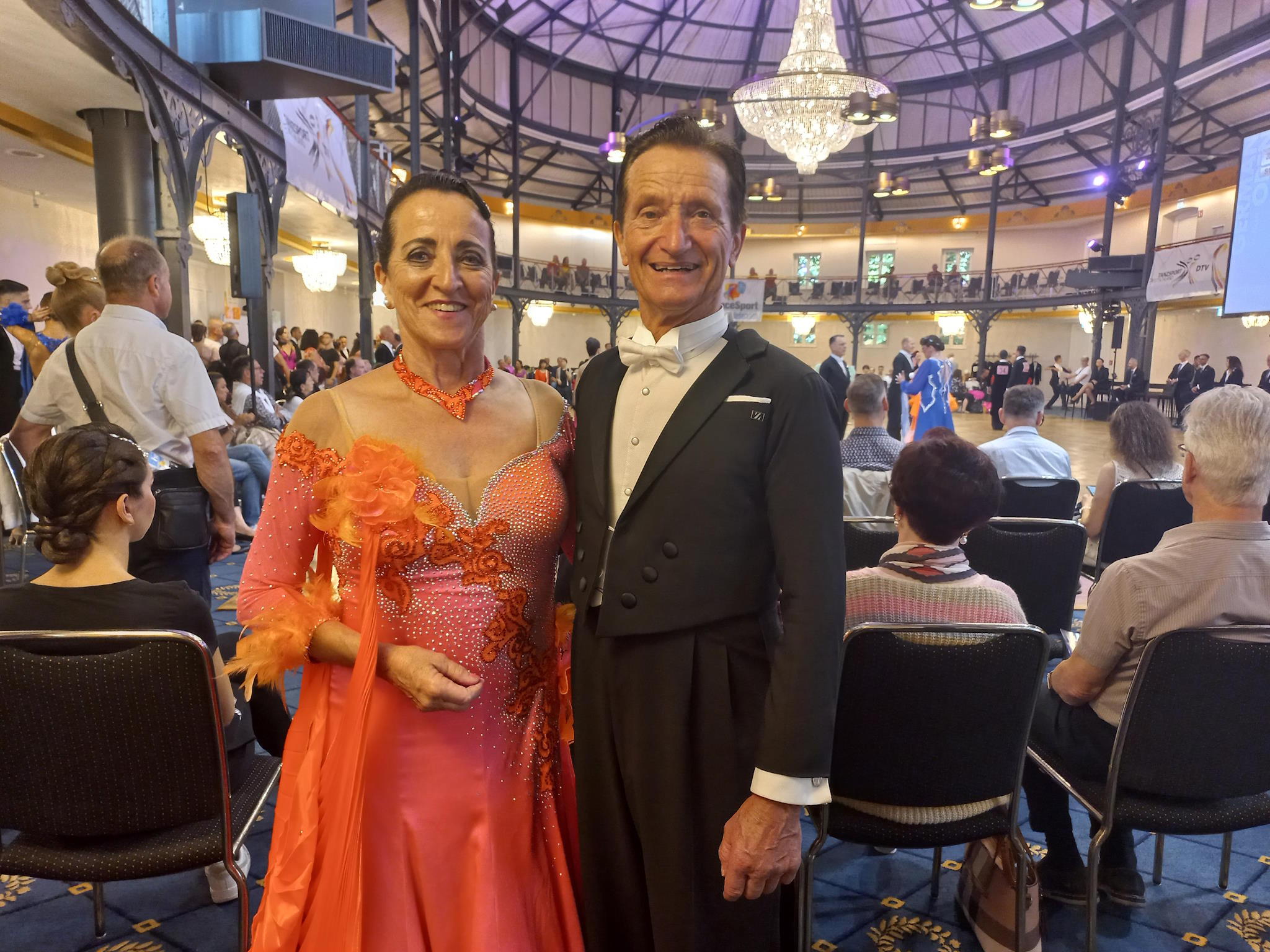 Ingrid und Gerhard bei der GOC