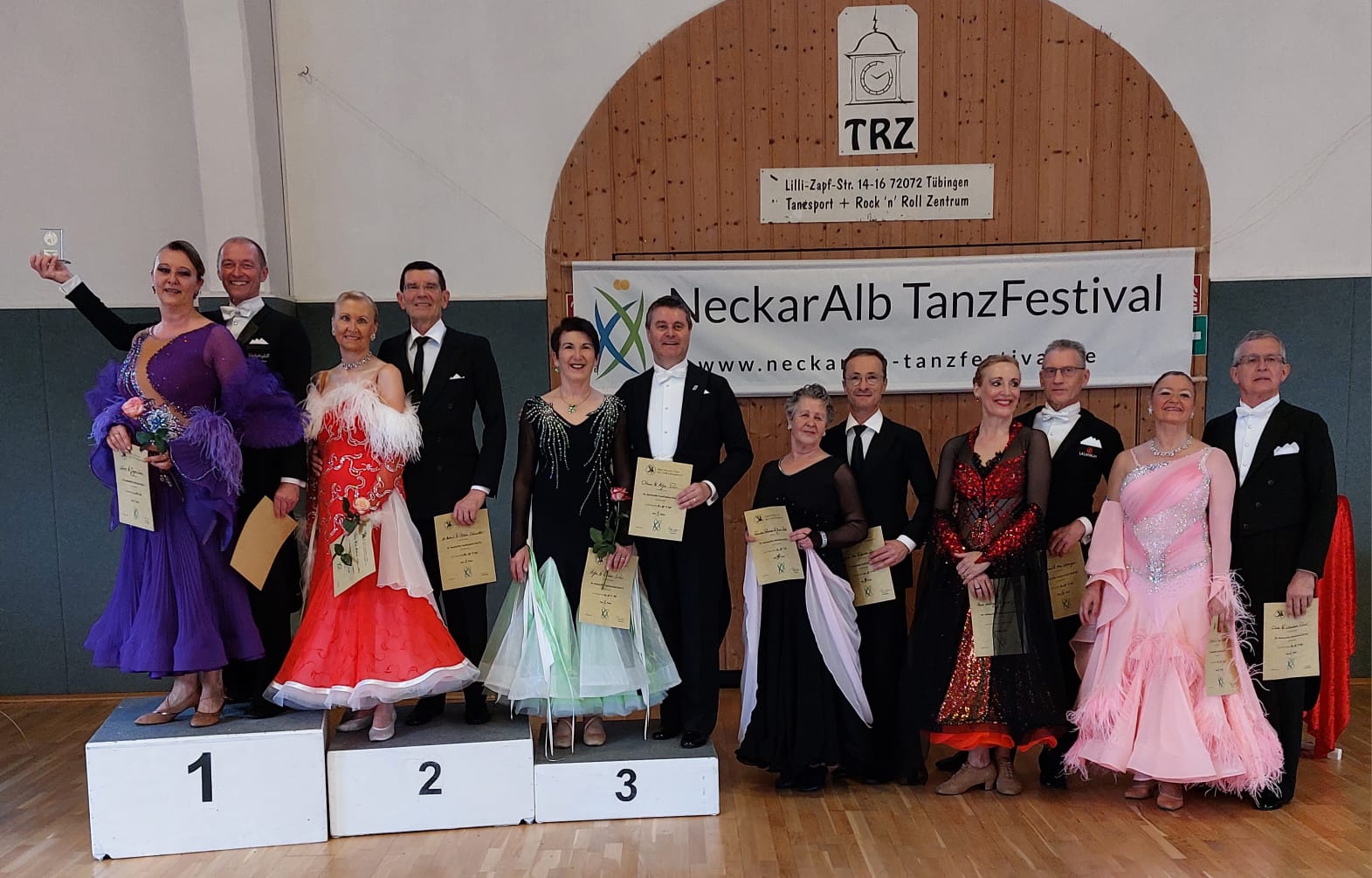 Foto: bludance (Helga und Otmar Dür auf Platz drei)