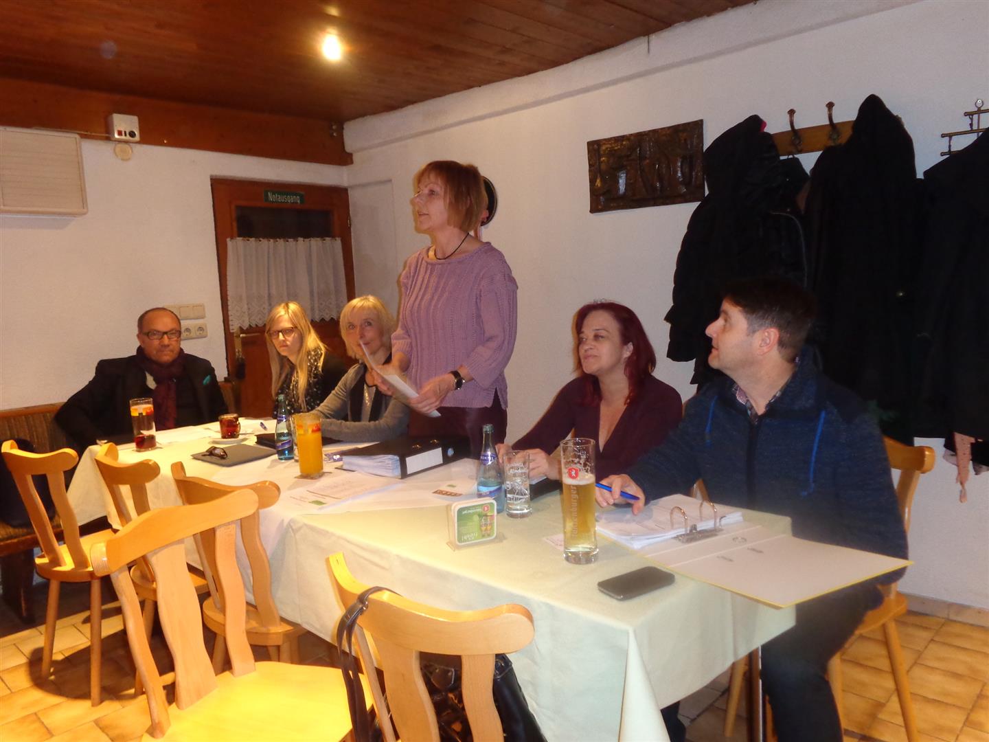 Jahreshauptversammlung 2015 Vorstand 1
